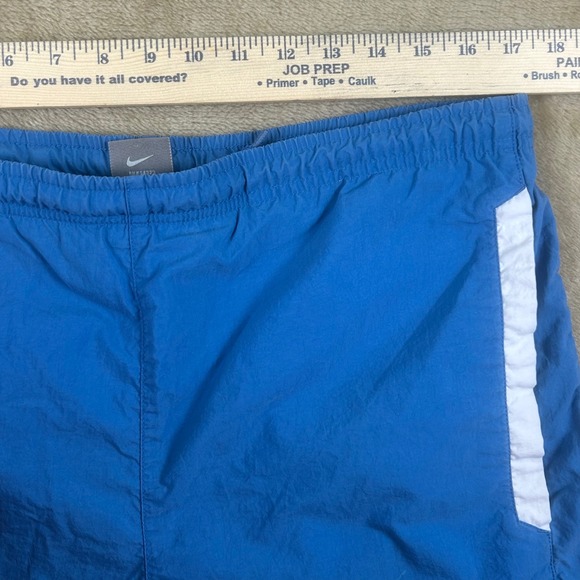 Nike Mens Blue Colorblock Mesh Lined Athletic Shorts Small Swim Trunks - Picture 3 of 10
